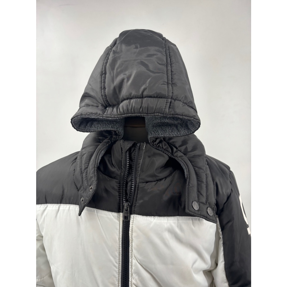 Boy’s Calvin Klein Puffer Jacket, Size M, White & Black - Picture 2 of 15